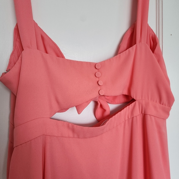 Fame & Partners, the Dina Dress, Coral, Size 16 Dress - Picture 5 of 7